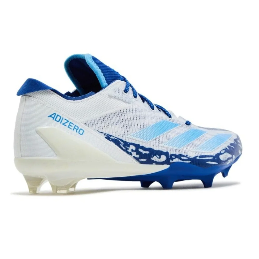 adidas® (Men's 18) adizero™ Electric Speed Football Cleats, Juice Pack/Royal